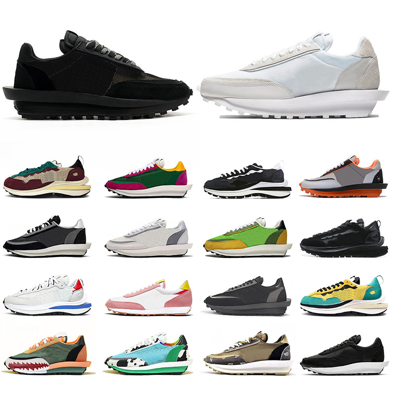 Mens Sacais vaporwaffle shoes Black White Nylon Sail Game Royal String Villain Tour Green Nik Chunky womens air trainers sneakers, A2 white nylon 36-45
Mens Sacais vaporwaffle shoes Black White Nylon Sail Game Royal String Villain Tour Green Nik Chunky womens air trainers sneakers, A2 white nylon 36-45