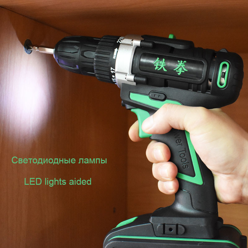 25V power tools Cordless Electric Screwdriver Mini Drill drilling EU plug 201225