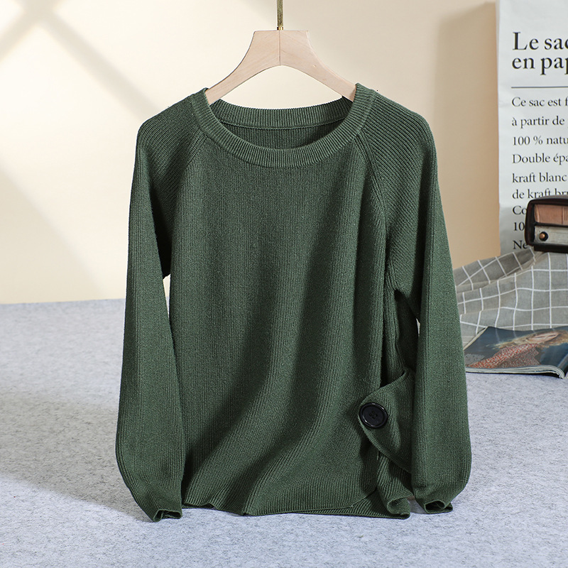 2021 New Split Side Casual Autumn Winter O-neck Pullovers Women Basic Loose Female Oversize Turtleneck Knit Sweater Fljf, Green
2021 New Split Side Casual Autumn Winter O-neck Pullovers Women Basic Loose Female Oversize Turtleneck Knit Sweater Fljf, Green