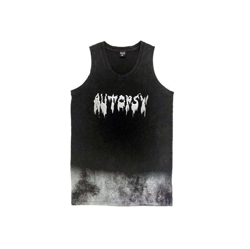 Printed Retro-gradient Graffiti European and American High-street Hip-hop Waistcoat Mid in Length Without Sleeves Vest Embg, Black
Printed Retro-gradient Graffiti European and American High-street Hip-hop Waistcoat Mid in Length Without Sleeves Vest Embg, Black