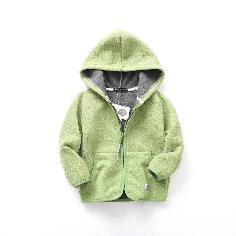 Children's clothing boys jacket with hood fleece coat spring autumn girls coat with velvet warm outfit toddler fall clothes kids, Yellow green hooded
Children's clothing boys jacket with hood fleece coat spring autumn girls coat with velvet warm outfit toddler fall clothes kids, Yellow green hooded
