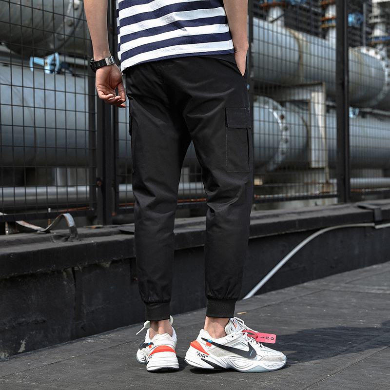 2021 New Men's Multi-pocket Harem Hip Pop Streetwear Sweatpants Cargo Male Pants K169 T3G8, Black
2021 New Men's Multi-pocket Harem Hip Pop Streetwear Sweatpants Cargo Male Pants K169 T3G8, Black