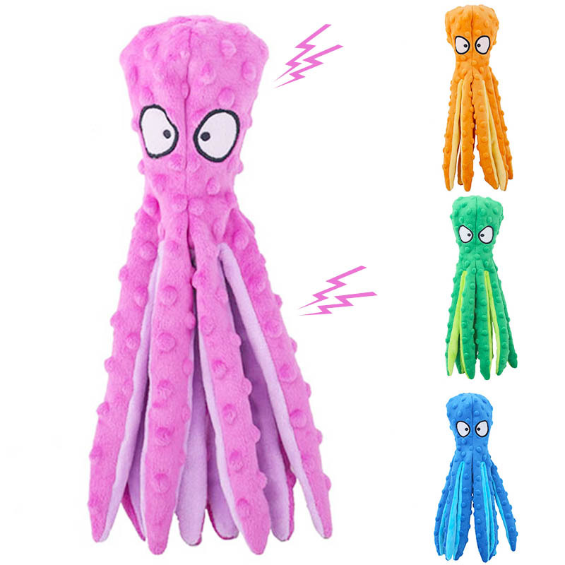 8 Legs Octopus Soft Stuffed Plush Squeaky Dog Squeakers Toy Sounder Sounding Paper Middle Big Sized Dogs Frenchbull
8 Legs Octopus Soft Stuffed Plush Squeaky Dog Squeakers Toy Sounder Sounding Paper Middle Big Sized Dogs Frenchbull