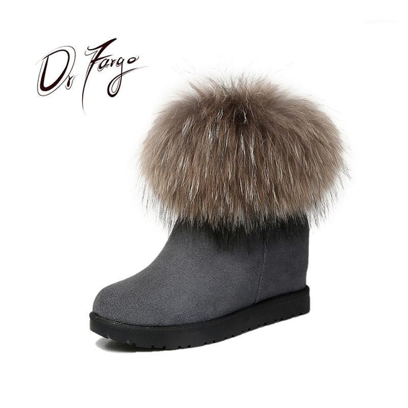DRFARGO Genuine Leather Women Snow Boots Real Fur Top Shoes Women Winter Round Toe Wedged Heel side zip Grey Black size34-401, 509 black
DRFARGO Genuine Leather Women Snow Boots Real Fur Top Shoes Women Winter Round Toe Wedged Heel side zip Grey Black size34-401, 509 black