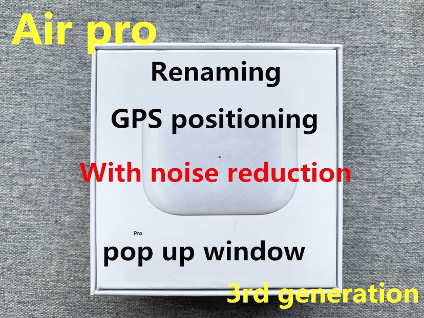 5pcs Real Noise Cancelling Air Gen 3 AP3 H1 Chip Transparency Metal Hinge Wireless Charging Bluetooth Headphones pk Pods 2 AP Pro, Valid serial number
5pcs Real Noise Cancelling Air Gen 3 AP3 H1 Chip Transparency Metal Hinge Wireless Charging Bluetooth Headphones pk Pods 2 AP Pro, Valid serial number