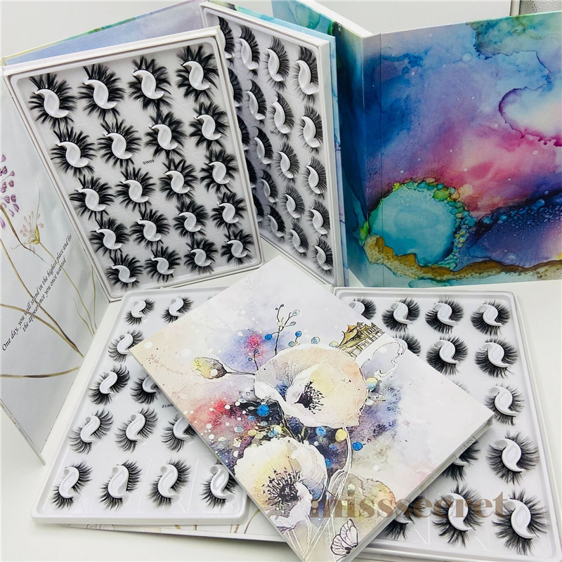 20 Pairs Mink Lashes Book Faux Mink Eyelashes With Magnet Box Thick long False Eyelashes Fake Eye lashes Makeup eyelashes extension
20 Pairs Mink Lashes Book Faux Mink Eyelashes With Magnet Box Thick long False Eyelashes Fake Eye lashes Makeup eyelashes extension