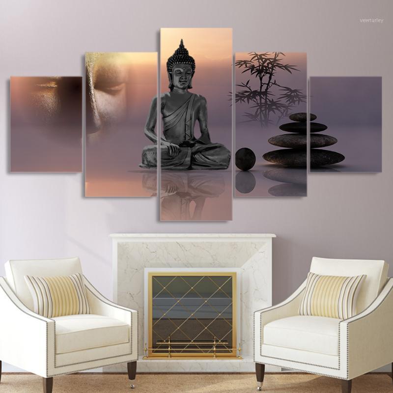 Paintings Modern HD Printed Pictures Canvas Painting 5 Panel Zen Buddha Statue Wall Art Home Decoration Framework Poster For Living Room1
Paintings Modern HD Printed Pictures Canvas Painting 5 Panel Zen Buddha Statue Wall Art Home Decoration Framework Poster For Living Room1