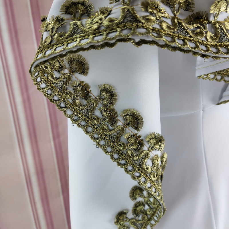 Women Party White Dress One Shoulder Celebrate Evening Patchwork Lace Summer Fashion Fringed Elegant Ladies Femme Sexy Dresses T200604