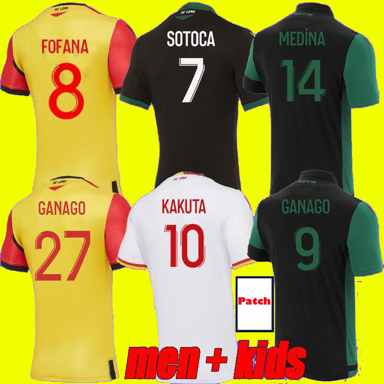 Men kids 20 21 maillot de foot RC Lens soccer jerseys Gradit Fortes Cahuzac Perez 2020 2021 Mauricio Kakuta third football Shirt, Black
Men kids 20 21 maillot de foot RC Lens soccer jerseys Gradit Fortes Cahuzac Perez 2020 2021 Mauricio Kakuta third football Shirt, Black