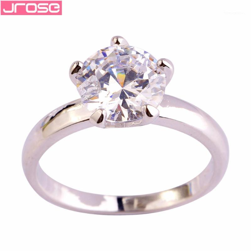 Wedding Rings JROSE Wholesale Lovely Pretty Round Cut White CZ 925Silver Color Ring Size 6 7 8 9 10 11 12 13 Bridal Jewelry Gift For Women1
Wedding Rings JROSE Wholesale Lovely Pretty Round Cut White CZ 925Silver Color Ring Size 6 7 8 9 10 11 12 13 Bridal Jewelry Gift For Women1