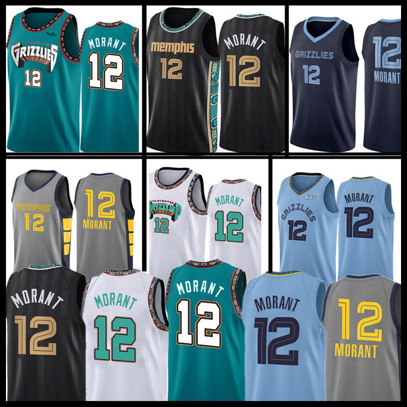 12 Ja Morant Basketball Jerseys stitched Logos High quality Green Grey White Black S L XL XXL, Jersey
12 Ja Morant Basketball Jerseys stitched Logos High quality Green Grey White Black S L XL XXL, Jersey