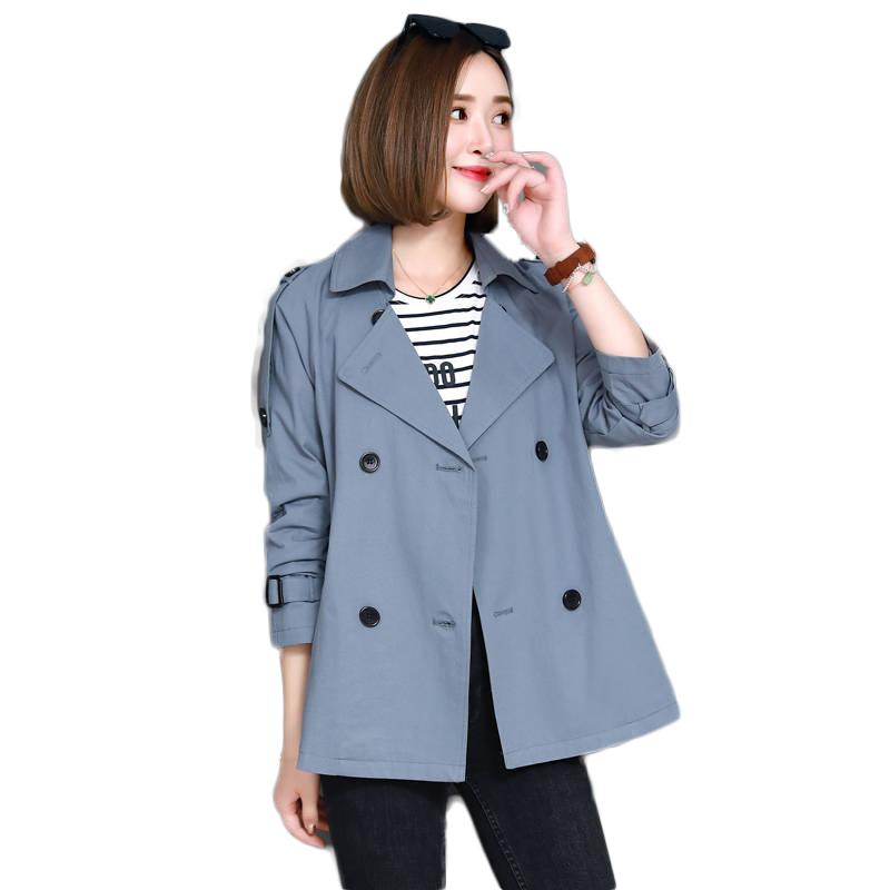 2020 Spring Autumn Women Short Windbreaker Ladies Loose Turn-Down Collar Trench Coat Long Sleeve Double-Breasted Outerwears M174, Red
2020 Spring Autumn Women Short Windbreaker Ladies Loose Turn-Down Collar Trench Coat Long Sleeve Double-Breasted Outerwears M174, Red