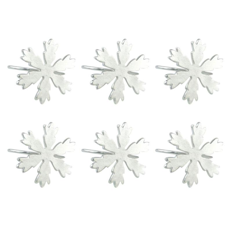 4PCS Napkin Rings Snowflake Metal Napkin Holder Dinner Accessory for Parties Weddings Banquets Christmas
4PCS Napkin Rings Snowflake Metal Napkin Holder Dinner Accessory for Parties Weddings Banquets Christmas