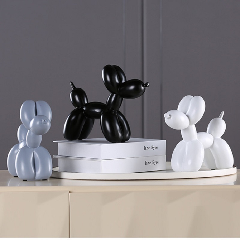 New Fashion Resin Balloon Dog Crafts Sculpture Creative Gifts Modern Simple Home Decorations Statues 8 Colors Desktop Ornament T200330
New Fashion Resin Balloon Dog Crafts Sculpture Creative Gifts Modern Simple Home Decorations Statues 8 Colors Desktop Ornament T200330