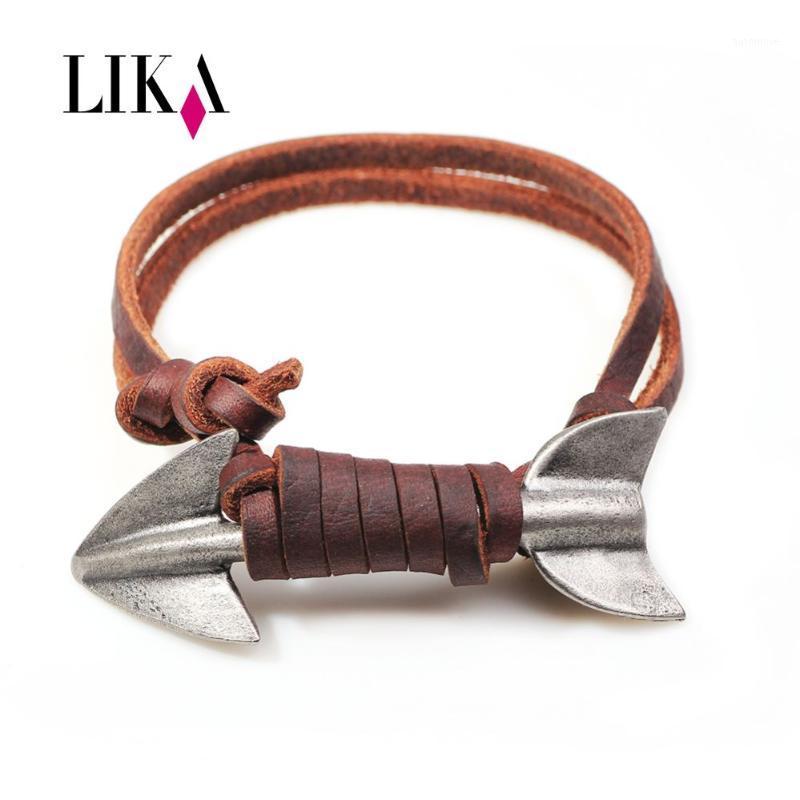 LIKA Vintage Genuine Cuff Leather Male Bracelet Punk Rock Jewelry Cowhide Leather Bracelets & Bangles For Men Jewelry Wristbands1
LIKA Vintage Genuine Cuff Leather Male Bracelet Punk Rock Jewelry Cowhide Leather Bracelets & Bangles For Men Jewelry Wristbands1