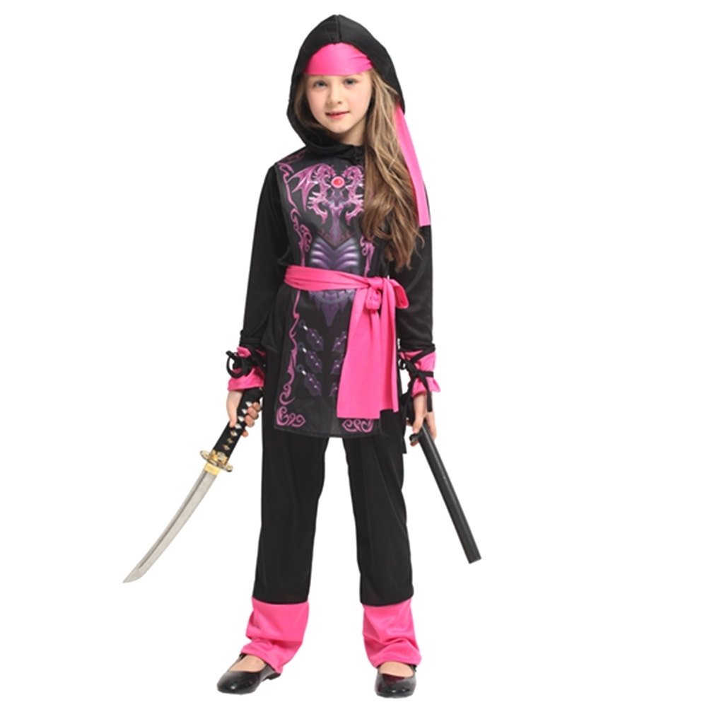 Ninja Costume Child Ninjago Party Costumes Boys Girls Halloween Fancy Dress Superhero Cosplay Ninja Suit Kids Clothes Set Gift LJ200930