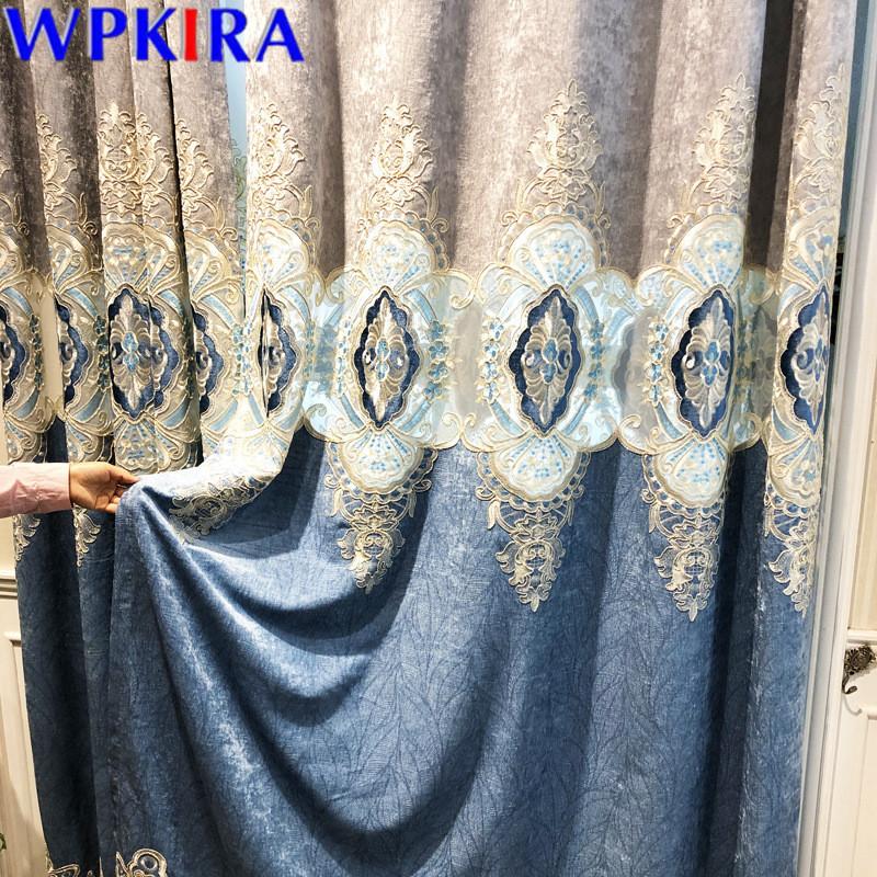 European Embroidery Curtain For Living Room Luxurious Sheer Curtain High End Window Blinds Drape Customed Curtains X-ZH218, Tulle
European Embroidery Curtain For Living Room Luxurious Sheer Curtain High End Window Blinds Drape Customed Curtains X-ZH218, Tulle
