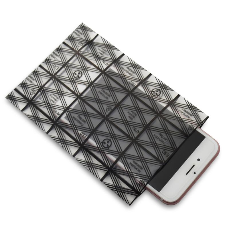 Open Top Electronic Antistatic Bag Electronic Products Accessories Hard Disk Shielding Anti Static PE Packaging Bags
Open Top Electronic Antistatic Bag Electronic Products Accessories Hard Disk Shielding Anti Static PE Packaging Bags