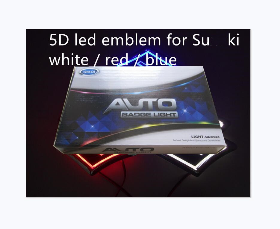 5D car led emblem badge symbols logo rear light white red blue for Su*ki size 80x80mm
5D car led emblem badge symbols logo rear light white red blue for Su*ki size 80x80mm