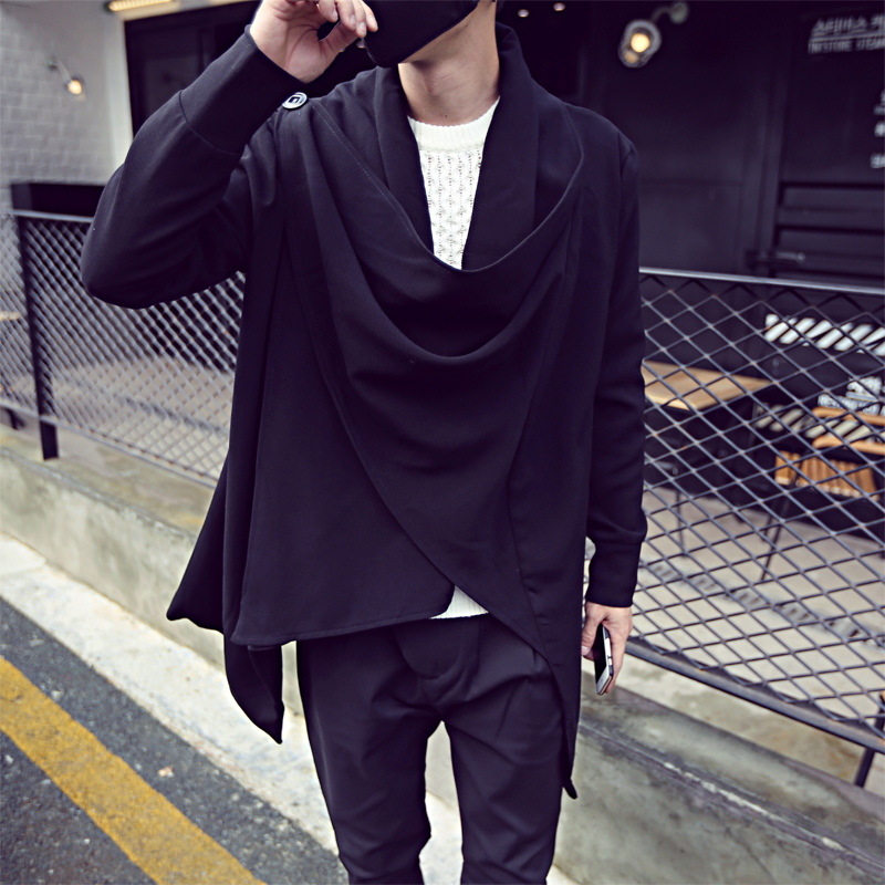 2021 Spring Thin Male Autumn Long Trench Goth Coat Disco Scene Attire of Hip Hop Irregular Men Cardigan Jackets Temu, Black
2021 Spring Thin Male Autumn Long Trench Goth Coat Disco Scene Attire of Hip Hop Irregular Men Cardigan Jackets Temu, Black