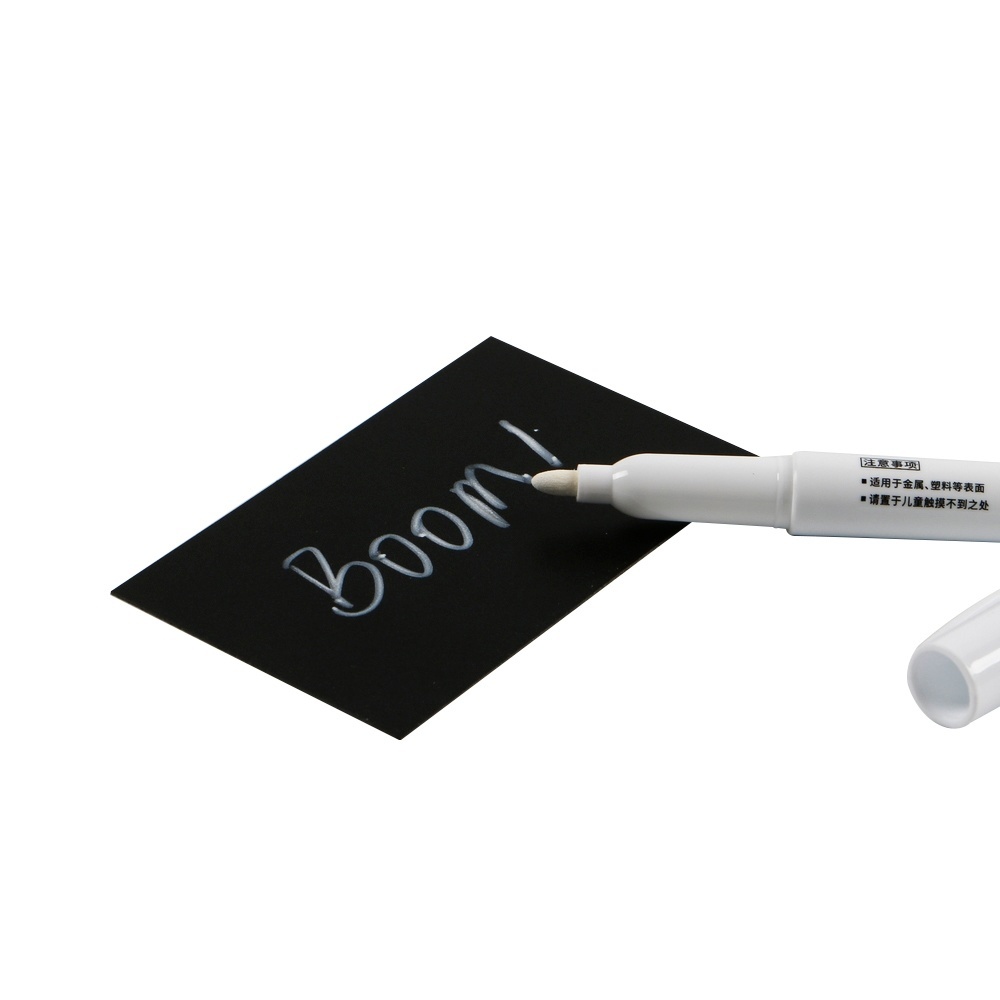 Erasable Black Tags 9cm Bakery Snack Shop Restaurant Cafe Buffet Cake Bread Food Price Card Blank Heavy Paper Tags Label Ticket Clip