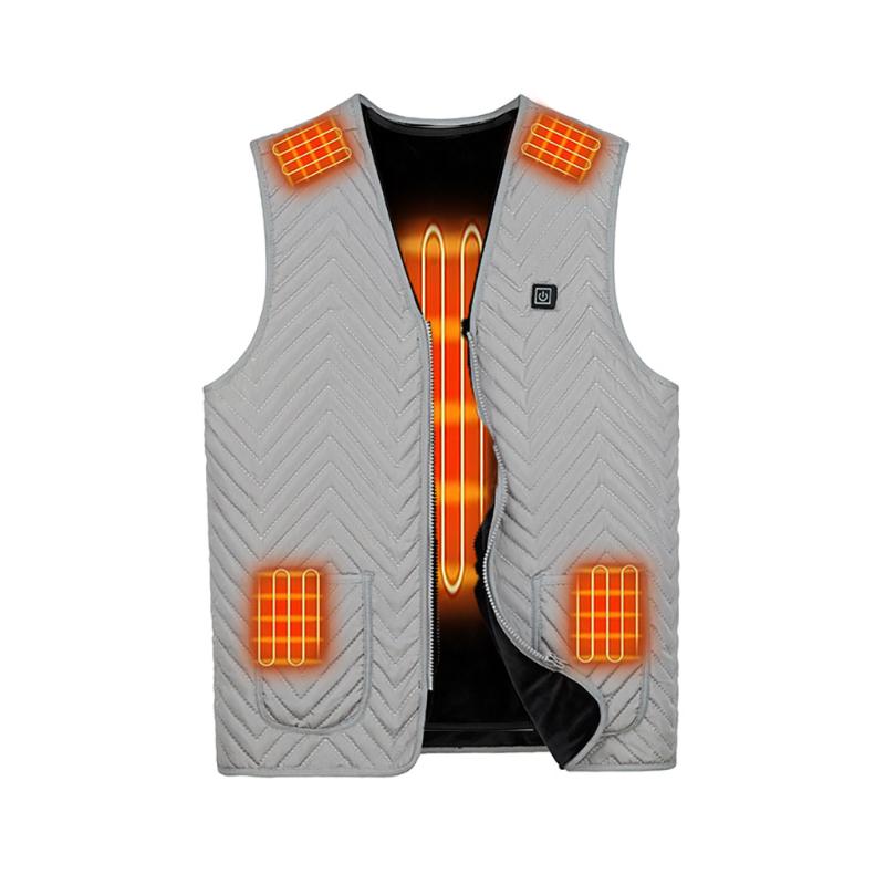 40# Outdoor 7 Zone Heating Vest Usb Charging Heating Vest Warm Clothing Heated Riding Skiing Fishing Charging Via Heated Coat, Black
40# Outdoor 7 Zone Heating Vest Usb Charging Heating Vest Warm Clothing Heated Riding Skiing Fishing Charging Via Heated Coat, Black