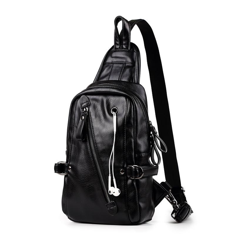 New Style Men's Bag Fashion Men Chest Pack Casual Travel Shoulder Cross-body knapsack knapsack Riding, Black
New Style Men's Bag Fashion Men Chest Pack Casual Travel Shoulder Cross-body knapsack knapsack Riding, Black