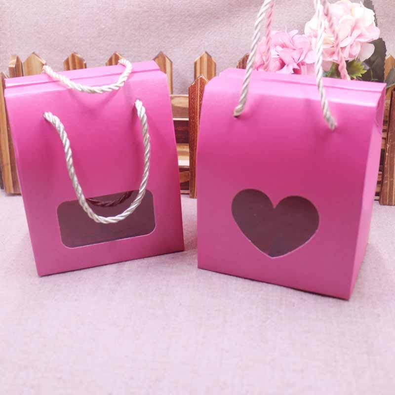 Ivory 5pcs Paper Clear Window Box multi color Paper Candy Boxes With Handle Snack Cookie Chocolates Gifts box for wedding1
Ivory 5pcs Paper Clear Window Box multi color Paper Candy Boxes With Handle Snack Cookie Chocolates Gifts box for wedding1