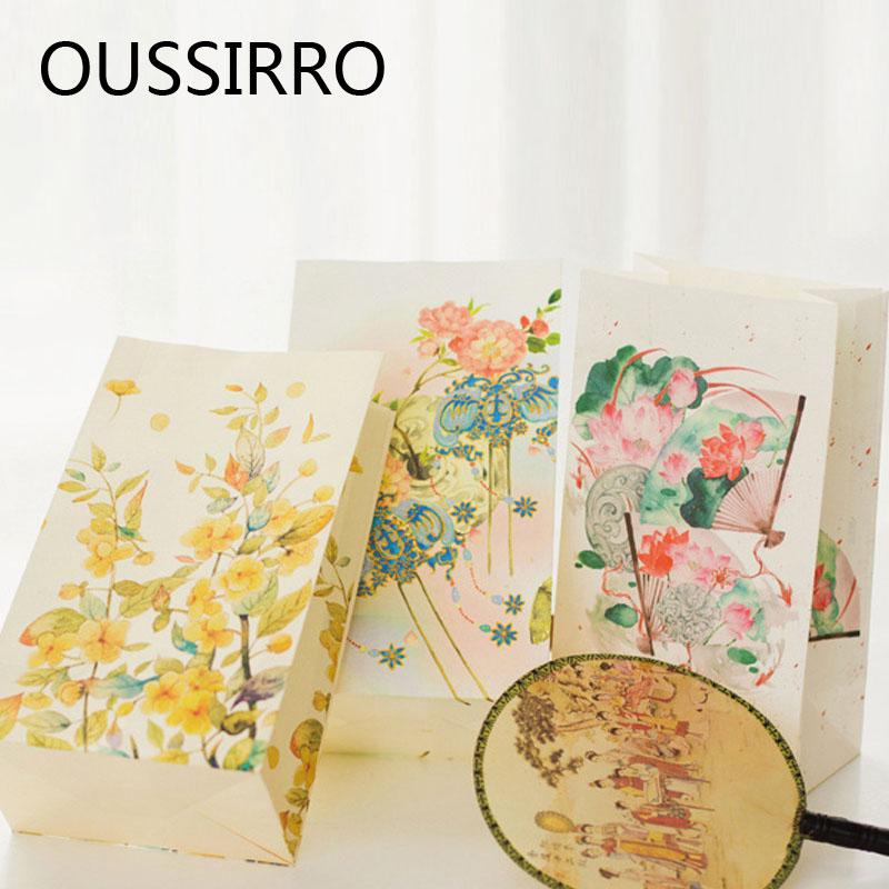 3PCS Acacia Ancient Hand Painted Gift Bag Handbag Paper Bag Cake Candy Cookies Packaging Bags Bakery Baking Package
3PCS Acacia Ancient Hand Painted Gift Bag Handbag Paper Bag Cake Candy Cookies Packaging Bags Bakery Baking Package