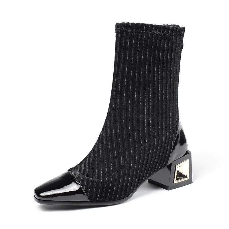 Genuine Leather Women Ankle Boots Warm Autumn Winter Black Boots Platforms Zipper Shoes Woman High Heels Female Shoes
Genuine Leather Women Ankle Boots Warm Autumn Winter Black Boots Platforms Zipper Shoes Woman High Heels Female Shoes