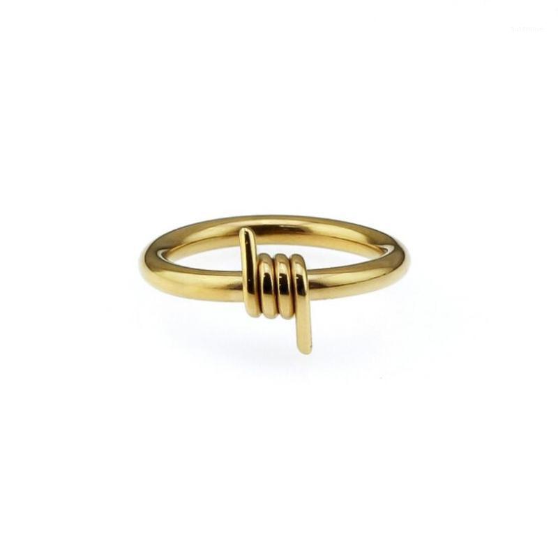 Simple Wedding Stainless Steel Silver-color Couple Ring Thick Fashion Wound Wire Gold-color Finger Rings For Women Anillos1
Simple Wedding Stainless Steel Silver-color Couple Ring Thick Fashion Wound Wire Gold-color Finger Rings For Women Anillos1
