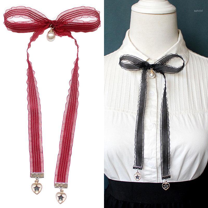 Korean New Bow Tie Women's Neckline Knot Long Slim Ribbon Shirt Collar College Style Gifts for Girls Women Children Accessories1
Korean New Bow Tie Women's Neckline Knot Long Slim Ribbon Shirt Collar College Style Gifts for Girls Women Children Accessories1