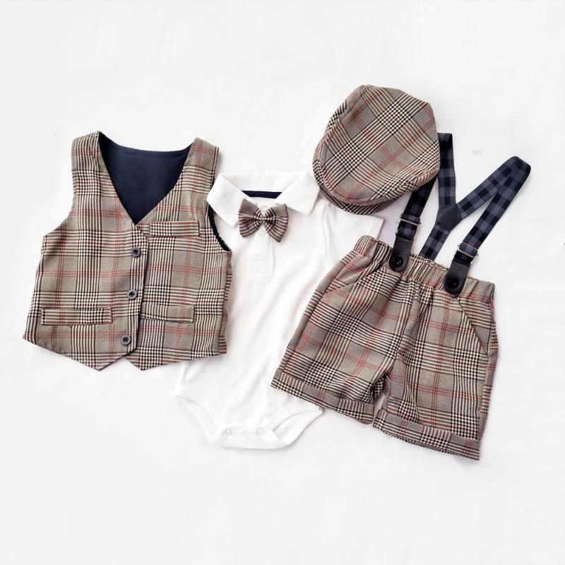 Baby clothes boy Baby Boy clothes sets Rompers vest 5pcs Newborn Cotton Lattice Gentlemen Style Infant Rompers 3M~24M1, Beige
Baby clothes boy Baby Boy clothes sets Rompers vest 5pcs Newborn Cotton Lattice Gentlemen Style Infant Rompers 3M~24M1, Beige