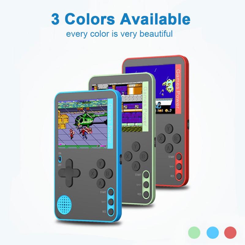 Portable Handheld Game Console Built-in 500 Classic 8 Bit Games Retro 2.4 Inch Screen Children's Gift
Portable Handheld Game Console Built-in 500 Classic 8 Bit Games Retro 2.4 Inch Screen Children's Gift