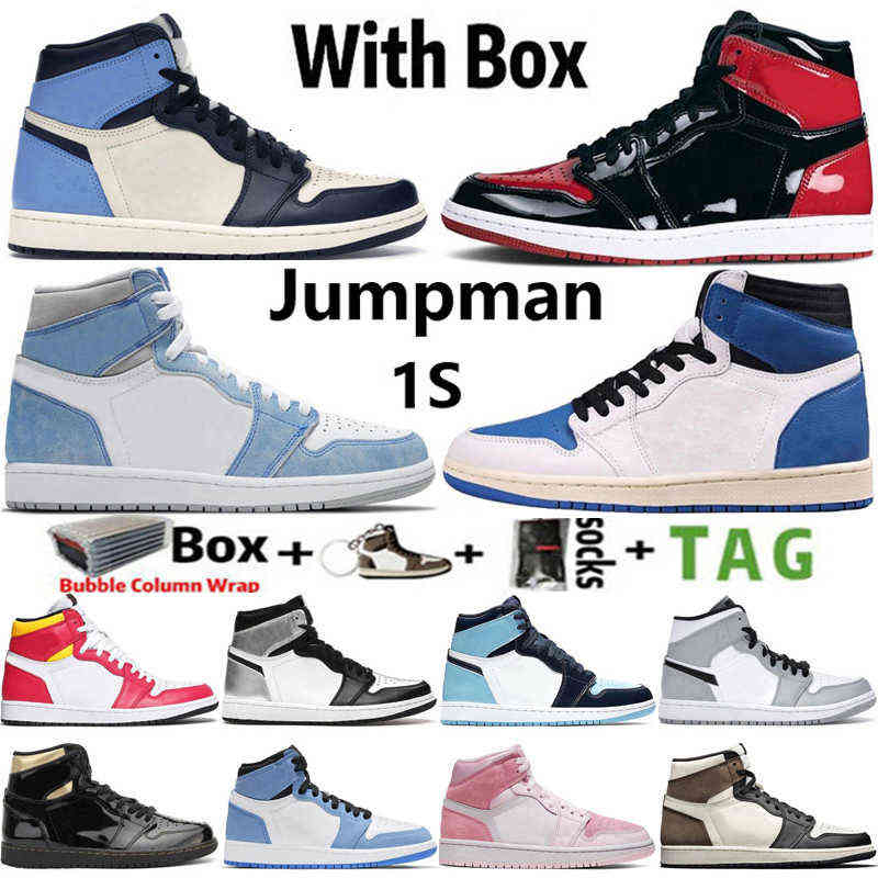 With Box Jardons 1 OG 1s Mens Boys Basketball Shoes Bred Patent Hyper Royal Zapatos De Baloncesto University Blue Electro Orange Lucky Green Prototype Size EU36-47, 31
With Box Jardons 1 OG 1s Mens Boys Basketball Shoes Bred Patent Hyper Royal Zapatos De Baloncesto University Blue Electro Orange Lucky Green Prototype Size EU36-47, 31