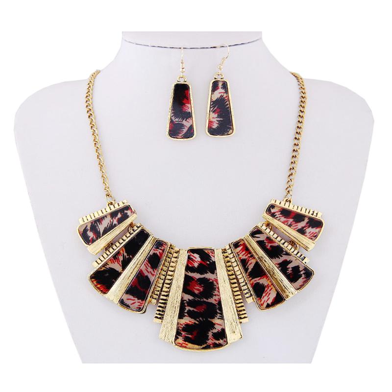 Jewelry Temperament Womens Mixed Style Bohemia Leopard Bib Chain Necklace Jewelry F624
Jewelry Temperament Womens Mixed Style Bohemia Leopard Bib Chain Necklace Jewelry F624