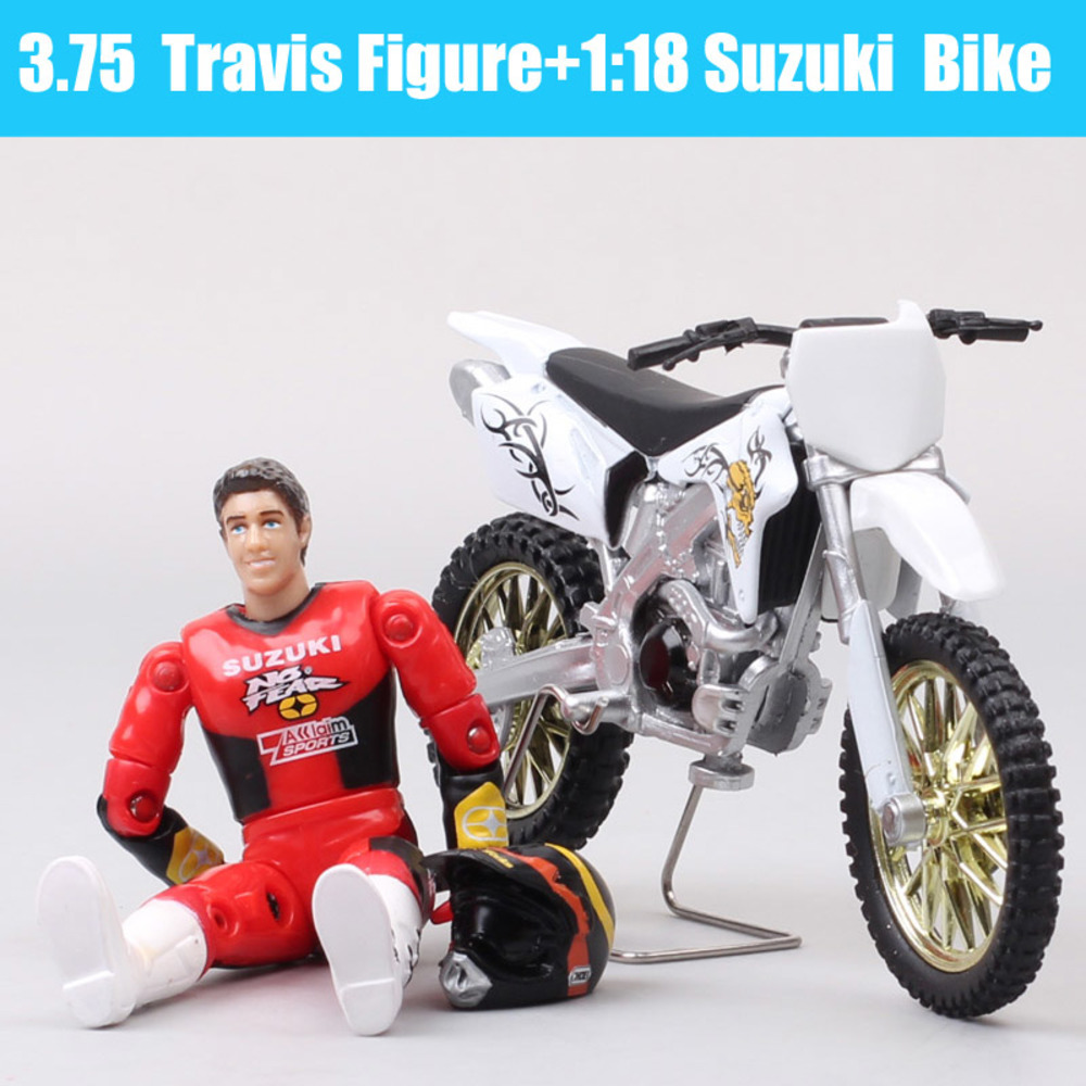 1:18 scale small Suzuki motorcycle racer NO.199 Travis Pastrana action Figure motocross bike diecast toy model souvenir vehicles Y1130
1:18 scale small Suzuki motorcycle racer NO.199 Travis Pastrana action Figure motocross bike diecast toy model souvenir vehicles Y1130