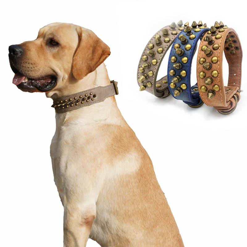 Adjustable Leather Pet Dog Collar Neck Strap Supplies PU Leather Punk Rivet Spiked Dog Collar Pet Collars For Small Cat
Adjustable Leather Pet Dog Collar Neck Strap Supplies PU Leather Punk Rivet Spiked Dog Collar Pet Collars For Small Cat