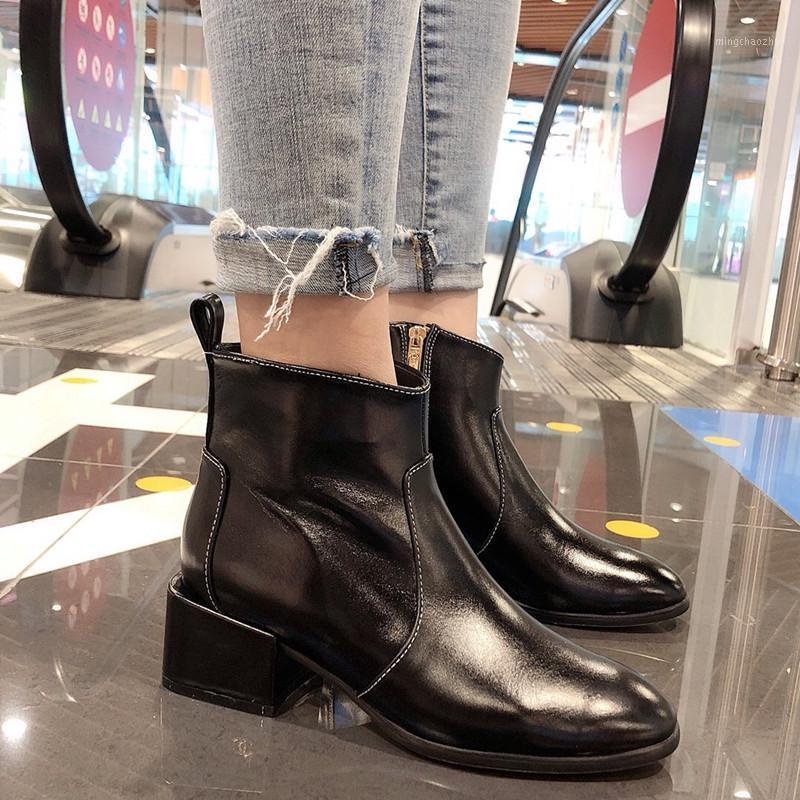 Free shipping classic women boots zips round toe genuine leather fashion short boots square heel comfortable women shoes1, Black
Free shipping classic women boots zips round toe genuine leather fashion short boots square heel comfortable women shoes1, Black