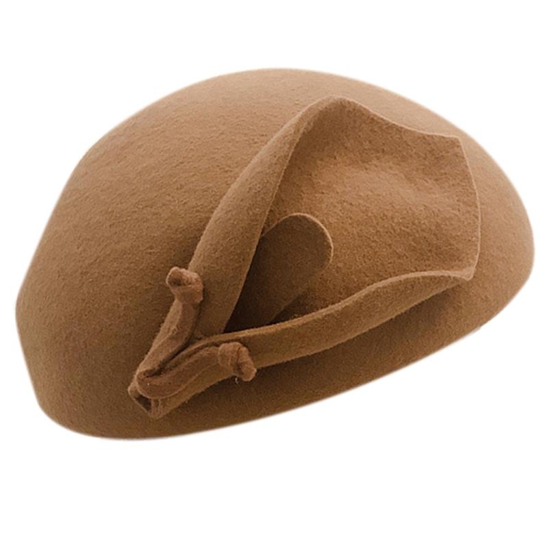 Women's Beret Wool Hat Women's Fedora Wedding Hat, Black
Women's Beret Wool Hat Women's Fedora Wedding Hat, Black