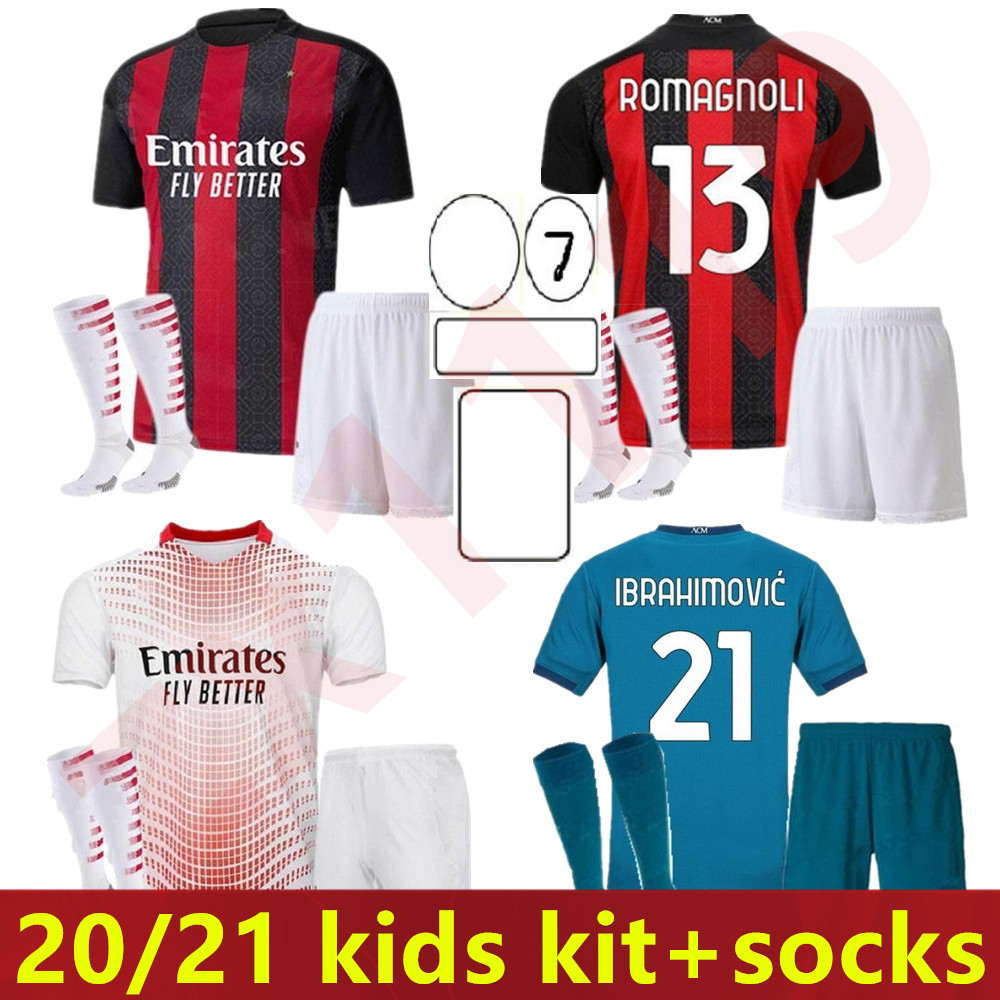 kids kit AC 2020 2021 milan IBRAHIMOVIC home away 3rd soccer jerseys 20 21 PIATEK PAQUETA THEO REBIC football shirts youth boys uniforms, Home+patch
kids kit AC 2020 2021 milan IBRAHIMOVIC home away 3rd soccer jerseys 20 21 PIATEK PAQUETA THEO REBIC football shirts youth boys uniforms, Home+patch