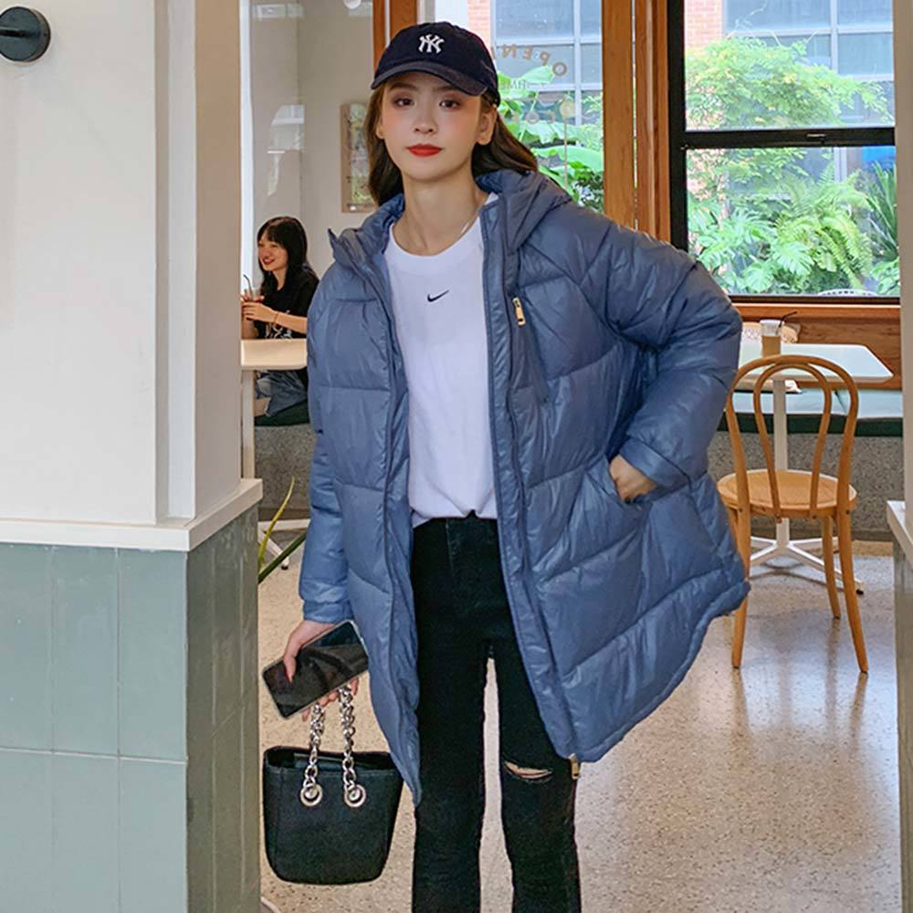 PinkyIsBlack New Fashion Long Winter Jacket Women Slim Female Winter Coat Women Thicken Parka Hooded Cotton Women Clothing 201217