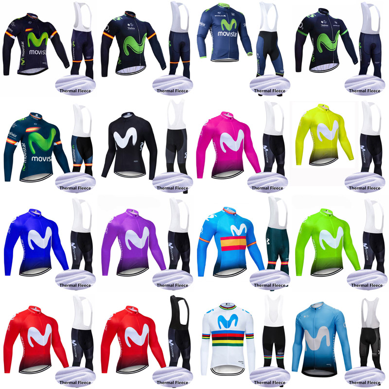 MOVISTAR team Cycling Winter Thermal Fleece jersey bib pants sets MTB Bike Bicycle Breathable mens long sleeve clothes Ropa Ciclismo 102810, 3#
MOVISTAR team Cycling Winter Thermal Fleece jersey bib pants sets MTB Bike Bicycle Breathable mens long sleeve clothes Ropa Ciclismo 102810, 3#