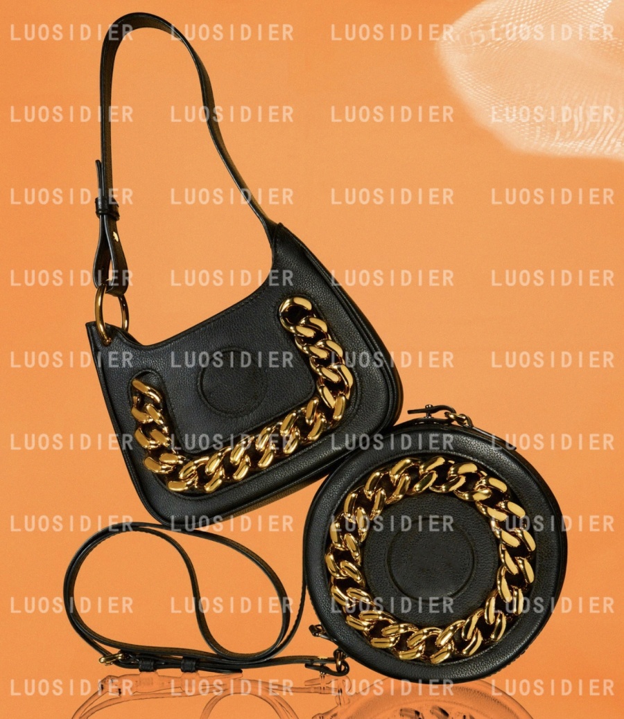Cosmetic Bag FashionBag Shoulder Bag Designer La Medusa Panel Trim Women Big Chains Strap Internal Flat Pocket Magnetic Buckle Handbags Leat
Cosmetic Bag FashionBag Shoulder Bag Designer La Medusa Panel Trim Women Big Chains Strap Internal Flat Pocket Magnetic Buckle Handbags Leat