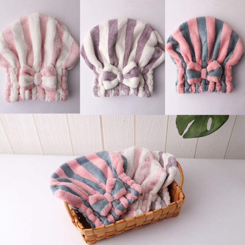 Microfibre Quick Hair Drying Bath Spa Bowknot Striped Wrap Towel Hats Cap Bath Makeup
Microfibre Quick Hair Drying Bath Spa Bowknot Striped Wrap Towel Hats Cap Bath Makeup