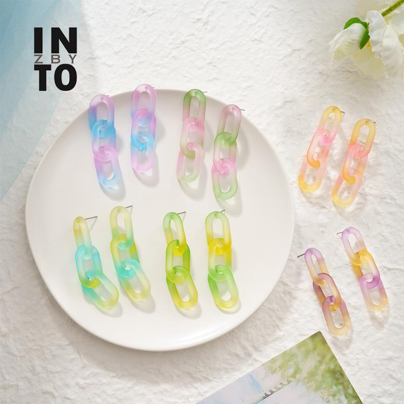 Into Candy Color Rainbow Chain Drop Earrings for Women Pink Acrylic Link Chain Dangle for Girls Colorful Chunky Party Summer
Into Candy Color Rainbow Chain Drop Earrings for Women Pink Acrylic Link Chain Dangle for Girls Colorful Chunky Party Summer