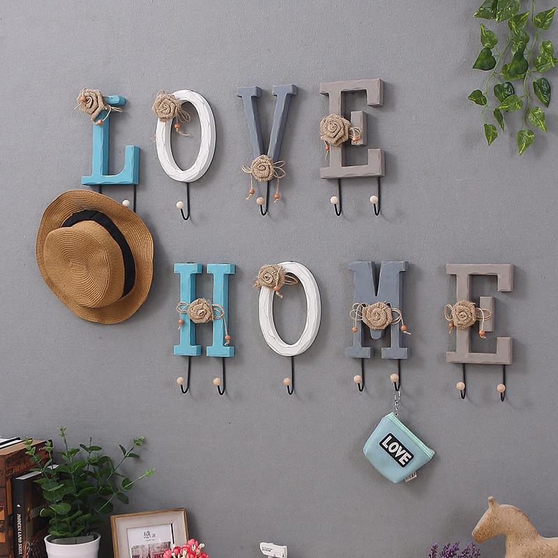 Durable Wood Home/Love Letter Combination Clothes Hanger Home Wall Mounted Hook For Coat Hat-30
Durable Wood Home/Love Letter Combination Clothes Hanger Home Wall Mounted Hook For Coat Hat-30