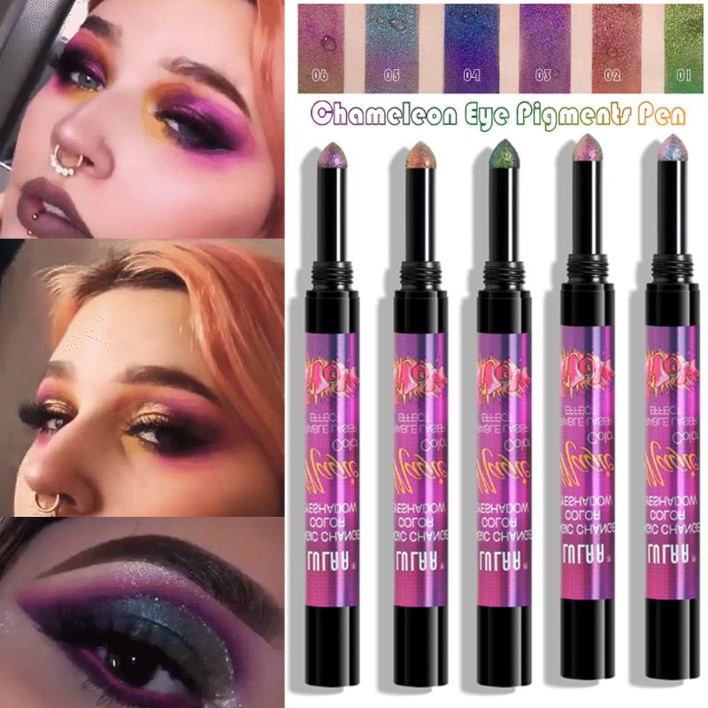 Chameleon Metallic Shiny Eye Shadow Powder Pen Glitter Eyeshadow Chameleon Eye Pigment Professional Eyes Makeup Party Cosmetic, 01
Chameleon Metallic Shiny Eye Shadow Powder Pen Glitter Eyeshadow Chameleon Eye Pigment Professional Eyes Makeup Party Cosmetic, 01