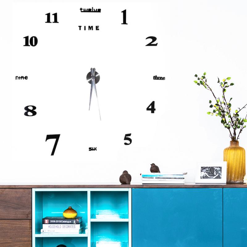 Digital Wall Clock Mirror Surface Wall Sticker Clocks Home Decor Large Clock Modern Design reloj de pared decorativo
Digital Wall Clock Mirror Surface Wall Sticker Clocks Home Decor Large Clock Modern Design reloj de pared decorativo