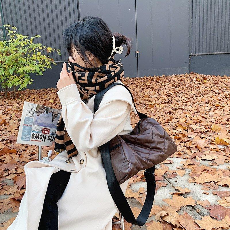 Soft PU Leather Bag For Women Rhombus Grid Embroidery Thread Leisure Ladies Shoulder Bag Simple Daily Shopping Girl Diagonal, Black
Soft PU Leather Bag For Women Rhombus Grid Embroidery Thread Leisure Ladies Shoulder Bag Simple Daily Shopping Girl Diagonal, Black